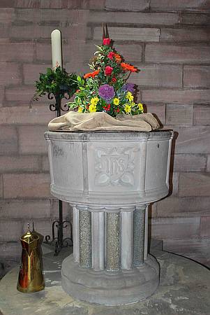 Millom - St. George - The Font